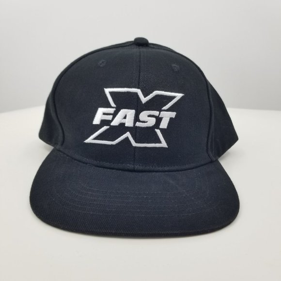 FastX Fast and The Furious Men's Black and White Snapback Hat - Picture 1 of 11